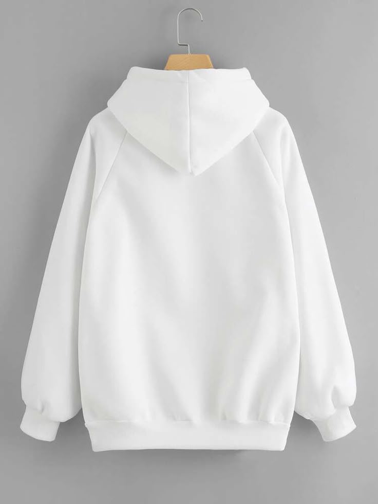 White Hoodie - Unisex Streetwear