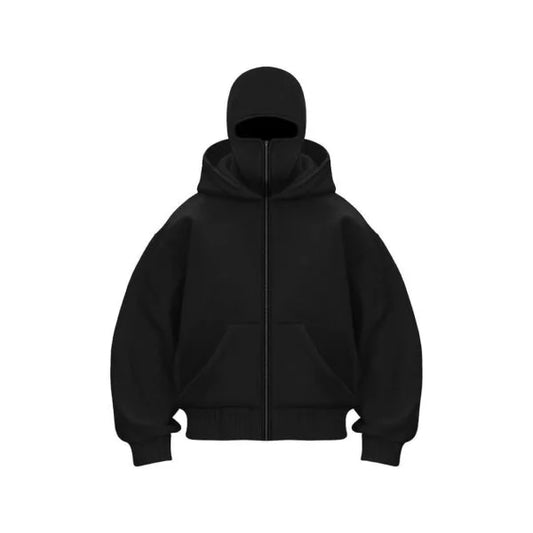 ZENZWEAVE Ninja Mask Hoodie – Stealth Meets Street