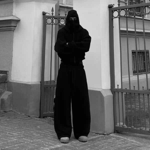 ZENZWEAVE Ninja Mask Hoodie – Stealth Meets Street