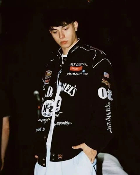Jack Daniels F1 Puffer Racing Jacket Motorsport