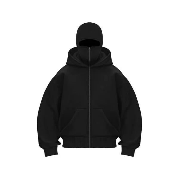 ZENZWEAVE Ninja Mask Hoodie – Stealth Meets Street