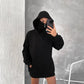 ZENZWEAVE Black Lava Mask Hoodie – Power, Mystery, Style