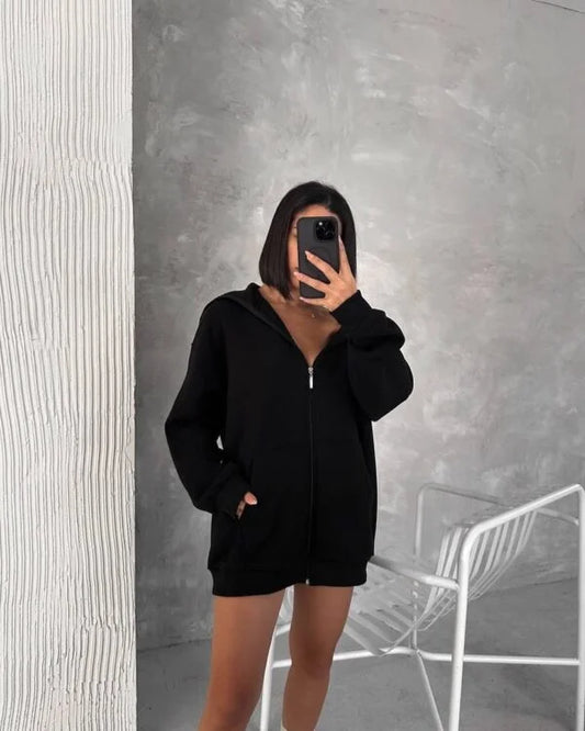 ZENZWEAVE Black Lava Mask Hoodie – Power, Mystery, Style