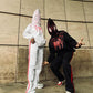 Couple Spiderman printed zipper Hoodie
