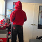 Spider-Man Printed Red Hoodie – Iconic Superhero Streetwear